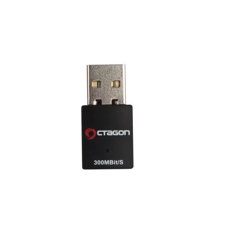 Adaptador Wi-Fi Octagon WL088 OPTIMA WLAN 300 Mbit/s - USB 2.0 - Blister