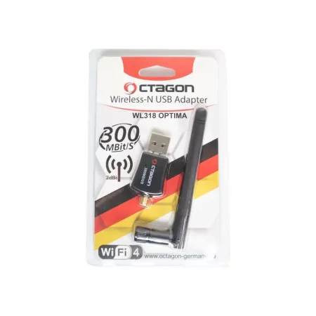 Octagon USB Wi-Fi Adapter WL318 - 300Mbps