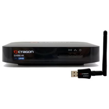 Octagon SX988 - Box IPTV - Linux 4K