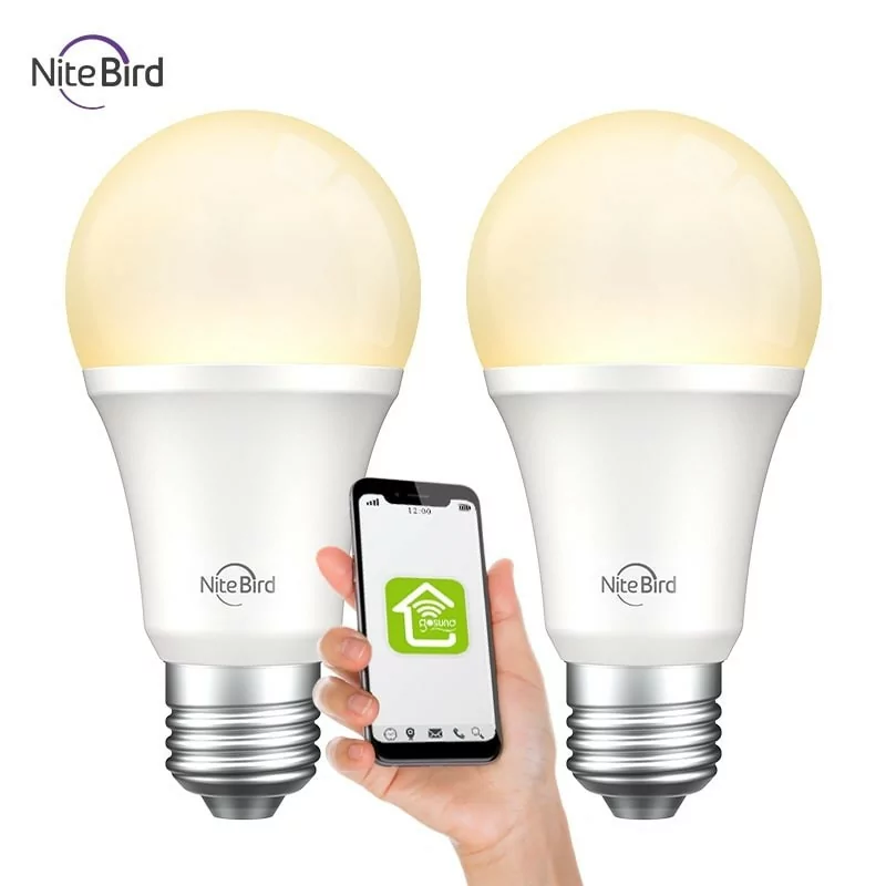 Bombilla Inteligente LB1 Wi-Fi Gosund / Nitebird - 2700K - (Pack 2)