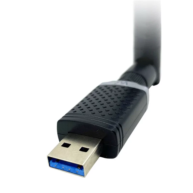 Adaptador Wi-Fi Wireless Vu+ Dual Band - USB 3.0 - 1300 Mbps - 6 dBI