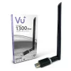 Adaptador Wi-Fi Wireless Vu+ Dual Band - USB 3.0 - 1300 Mbps - 6 dBI