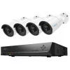 Kit Reolink Conjunto 4 Câmaras de Vigilância - RLK8-410B4-2T-5MP