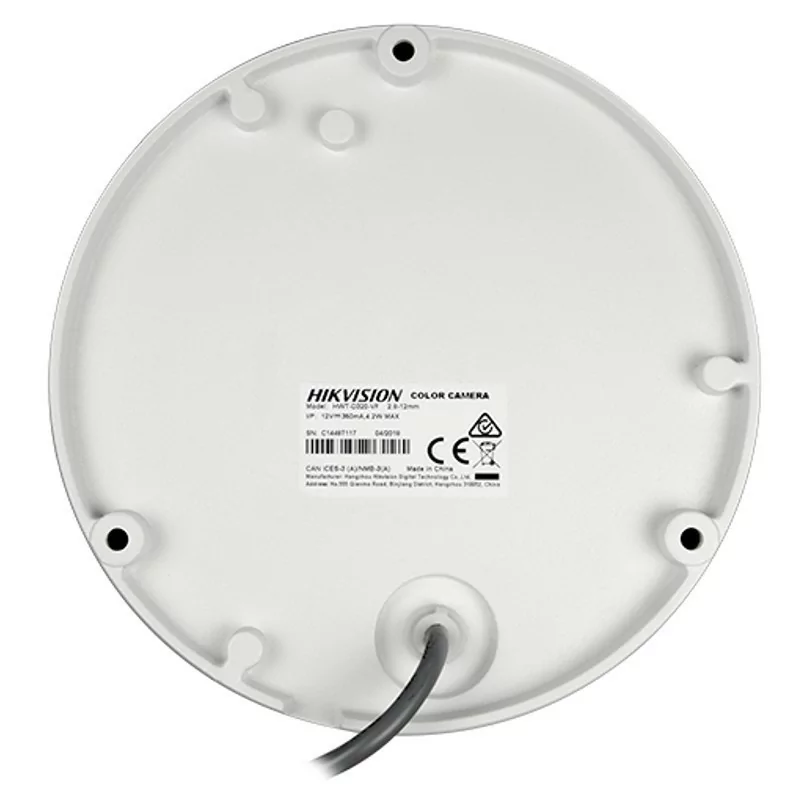 Câmara Dome Hikvision HiWatch - 8Mpx PRO / Lente 13.5 mm - Ultra Low Light - HWT-D381-Z