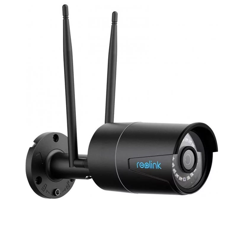 Câmara Bullet Reolink - 4MP IP Dual Band Wi-Fi - RLC-410W-Black Câmara Bullet Reolink - 4MP IP Dual Band Wi-Fi - RLC-410W-Black