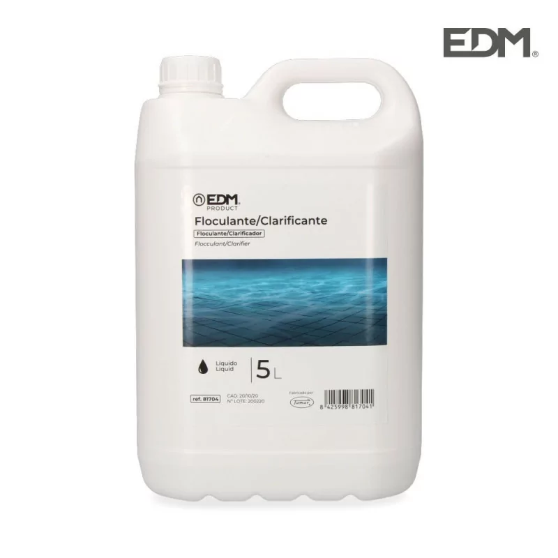 Floculante Líquido EDM - 5 Litros - Fusão