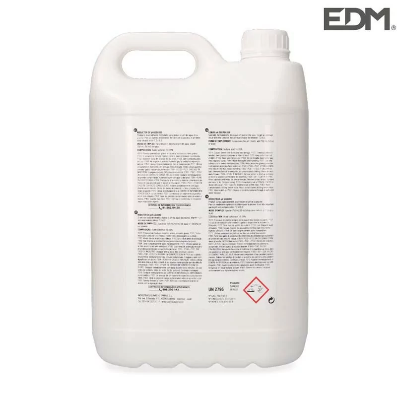 Redutor ph liquido 5 litros fusão edm