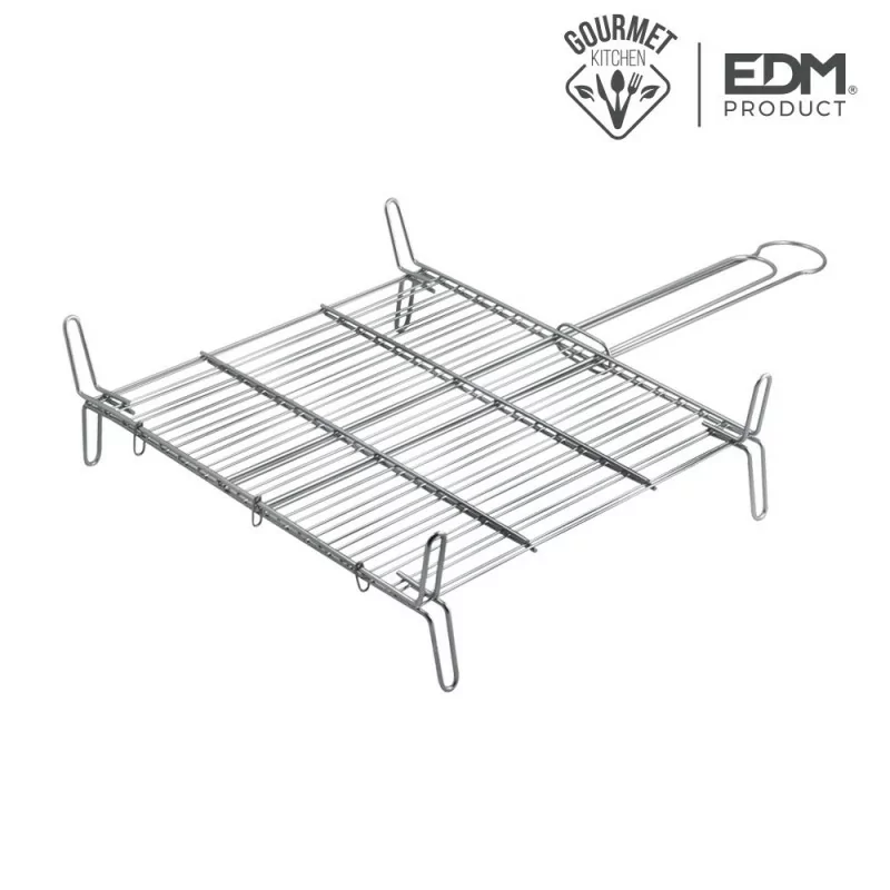 Grelhador Duplo EDM - 50x50cm