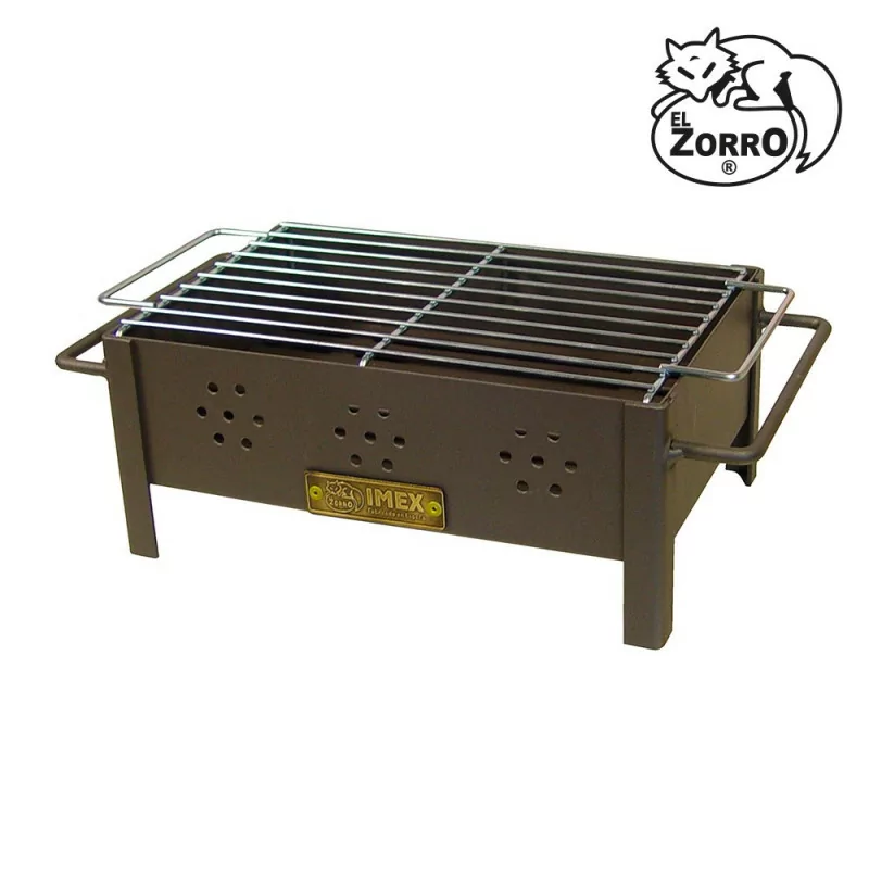 Barbacoa de Mesa Imex El Zorro - Grelha Zinco - 31x21x14cm