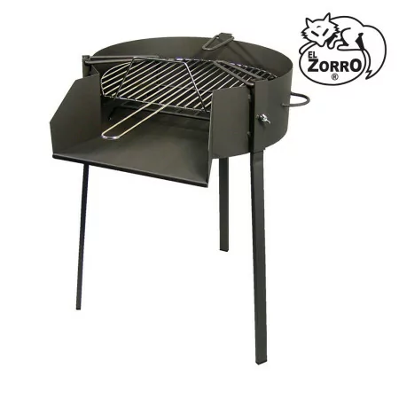 Round barbecue with frying pan support - ø50cm...