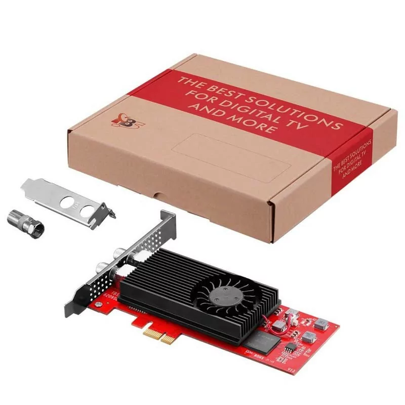 TBS DVB-T2/C2/T/C(J.83A/B/C)/ISDB-T/C /ATSC1.0 Octa TV Tuner Card
