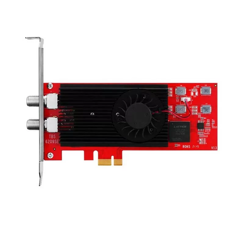 TBS DVB-T2/C2/T/C(J.83A/B/C)/ISDB-T/C /ATSC1.0 Octa TV Tuner Card