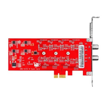 TBS DVB-T2/C2/T/C(J.83A/B/C)/ISDB-T/C /ATSC1.0 Octa TV Tuner Card