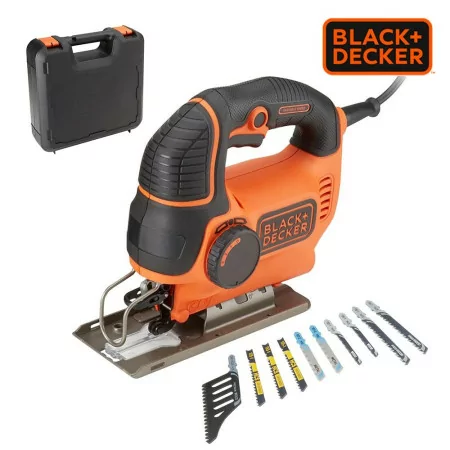 Black+Decker Pendular Jigsaw - 620W, Box and Accessories Included