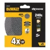 Set of 5 Dewalt Mesh Sandpapers - ø125 mm - 240 Grain - Rotorbital Sanders - DTM3107-QZ