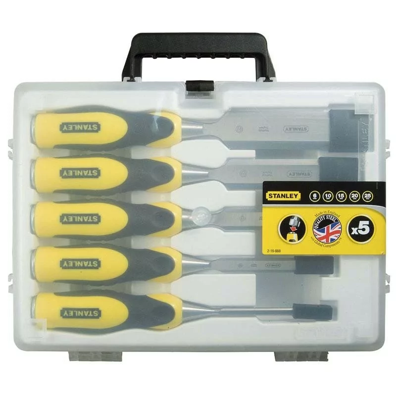 Stanley® Chisel Set - 5-Piece Beveled Wire - 2-16-888