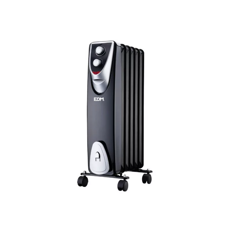 EDM Oil Free Radiator - Black Edition - 6 Elements - 1,000 W