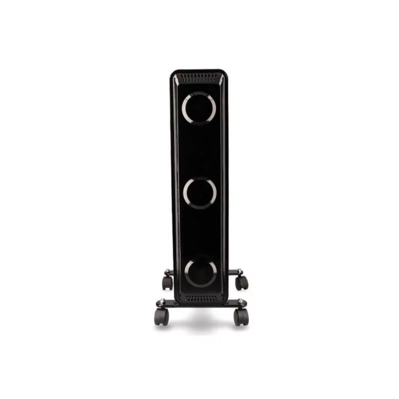 Radiador Sin Óleo EDM - Black Edition - 8 Elementos - 1.500 W