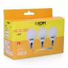 Set 3 EDM Spherical Lamps - LED - E14 - 5 W - 400 LM - 3200 K - Warm Light