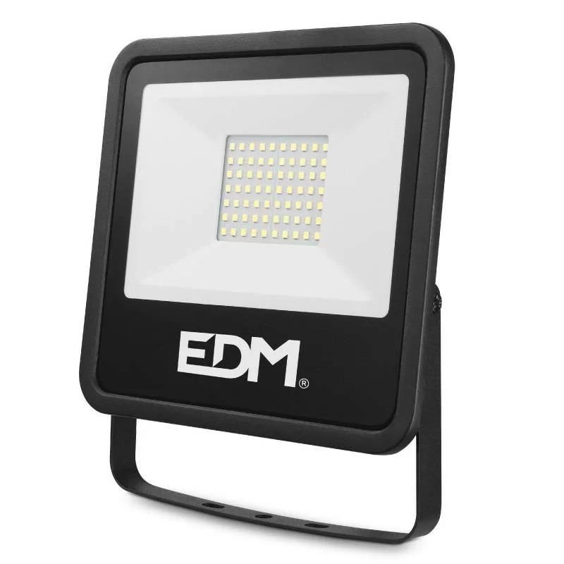 Proyector EDM - Black Series - LED - 50 W - 4000 LM - 6400 K - Luz Fria