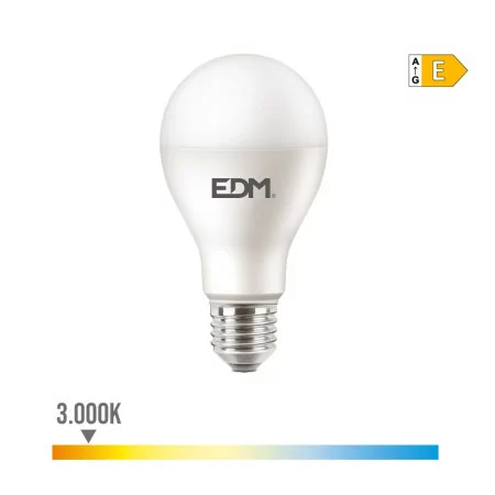 Bombilla EDM - LED - E27 - 15 W - 1900 LM - 3000k Luz Quente