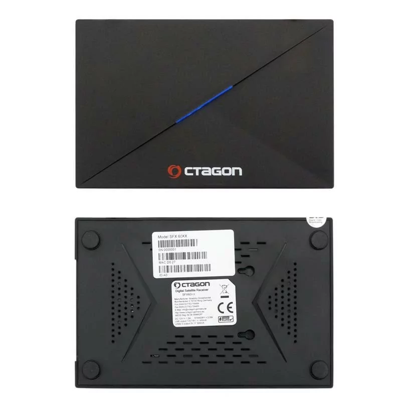 Octagon SFX6008 - IP - HD - H.265 HEVC - E2 Linux + Define Linux OS - Dual Multiboot