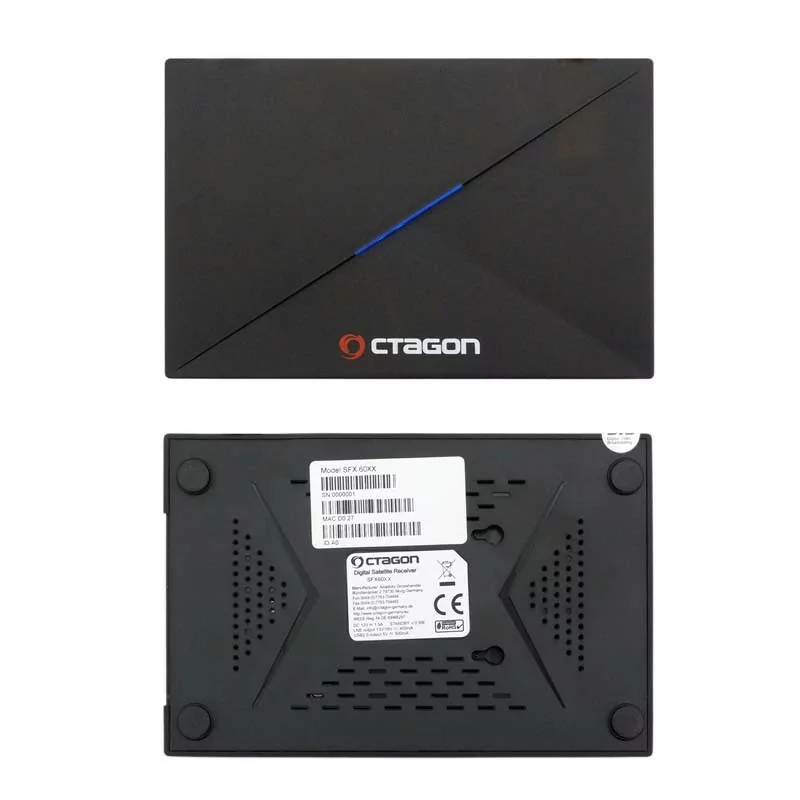 Octagon SFX6008WL IPTV H.265 HD Wi-Fi - Multiboot Definesat + Enigma 2 Linux
