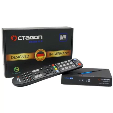 Octagon SFX6018 - S2+IP - WL - HD - H.265 HEVC - 1xDVB-S2 - E2 Linux