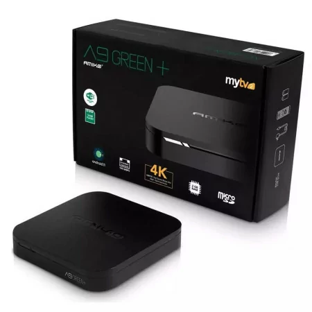 Amiko A9 Green+ - 2/16GB - IPTV Box - Android 4K