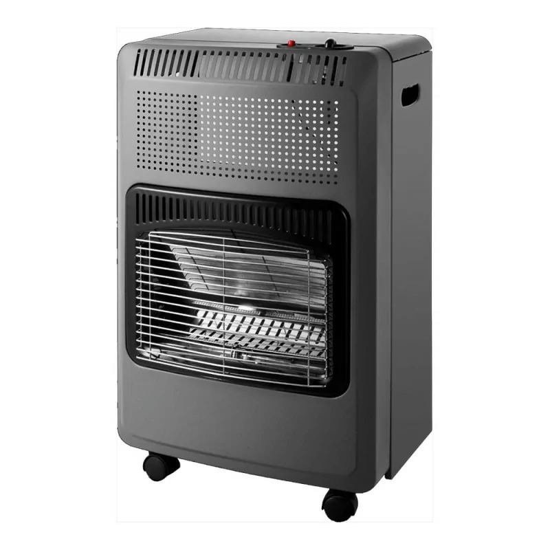 Fulmo Indoor Gas Heater - Blue Flame - Collapsible - Gray