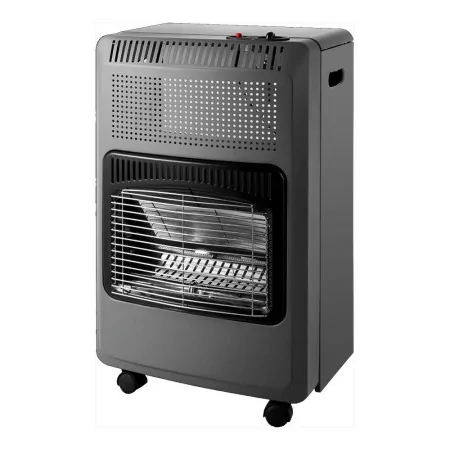 Calefactor a Gas Interior Fulmo - Chama Azul - Dobrável - Gris