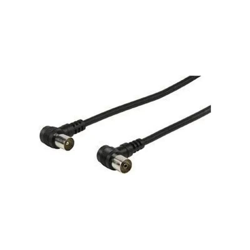 Coaxial Cable - 75 Ohm - M/F - 2.5 m - Black - O751-2.5