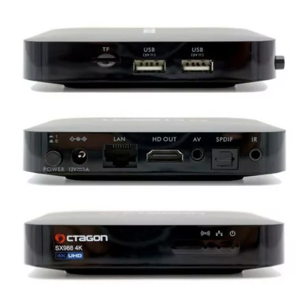 Octagon SX988 - Box IPTV - Linux 4K