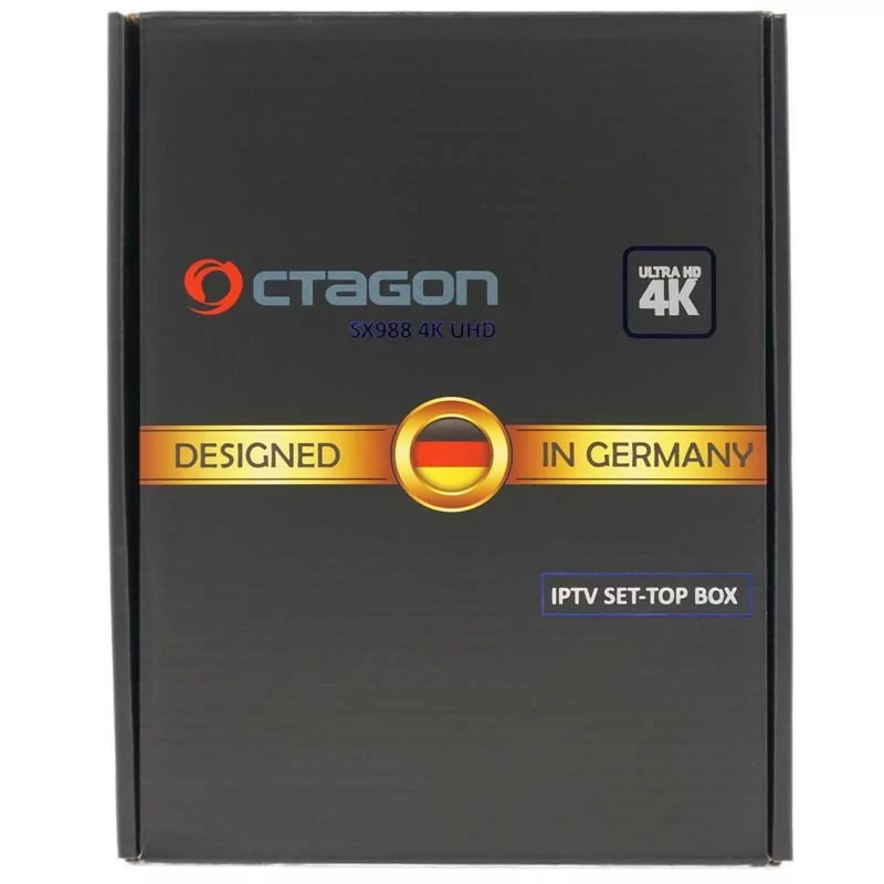 Octagon SX988 - Box IPTV - Linux 4K