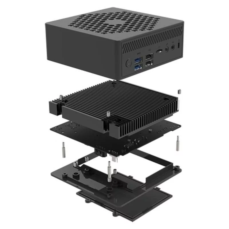 NTech NUC N6005 Mini PC - 8GB RAM / 480GB SSD - Windows 10 Pro - NUC6005W10P0848