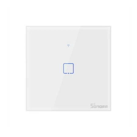 Interruptor Inteligente Wi-Fi RF Sonoff - T1EU1C-TX - 1 Zona Touch - Branco