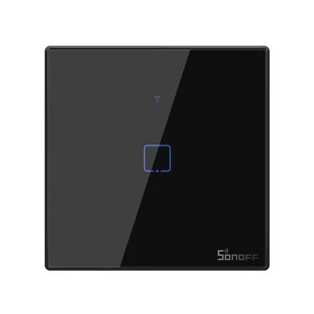 Interruptor Inteligente Wi-Fi Sonoff - T3EU1C-TX - 1 Zona Touch - Preto