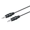 Cabo Conector Jack Stereo 3,5mm - Macho - Macho - 1,5M