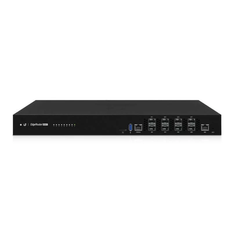 Ubiquiti Networks EdgeRouter ER-8-XG Gerido L3 Gigabit Ethernet (10/100/1000) 1U Preto