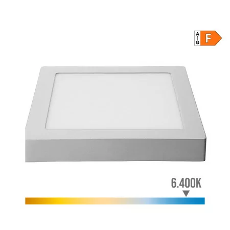 Donwlight Led Square Surface 20W 1500lm 6400K Cold Light
