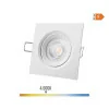 Downlight LED Quadrado de Embutir 5W - 4000K - Luz Dia - Branco