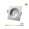 Recessed Square LED Downlight 5W - 6400K - Cold Light - Gray