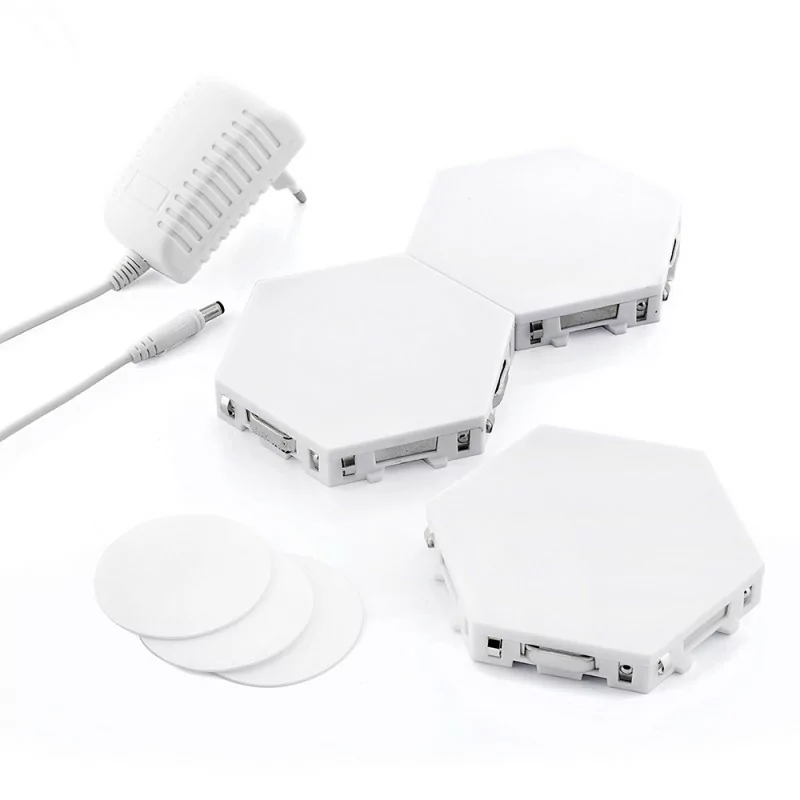 Kit de 3 Paineis Led Modulares Magnéticos e Táteis Kit de 3 Paineis Led Modulares Magnéticos e Táteis