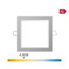 Mini Downlight LED Quadrado 6W - 4000K - Luz Dia