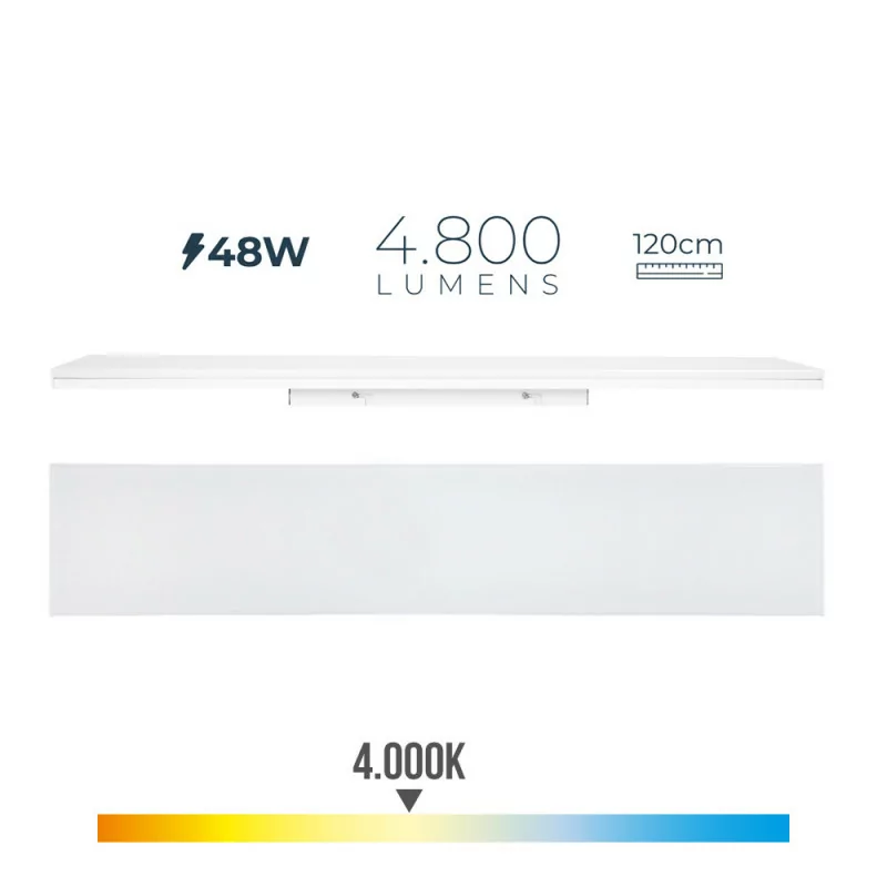 Armadura LED 35W - 6400K - 4800lm - Luz Fria Armadura LED 35W - 6400K - 4800lm - Luz Fria
