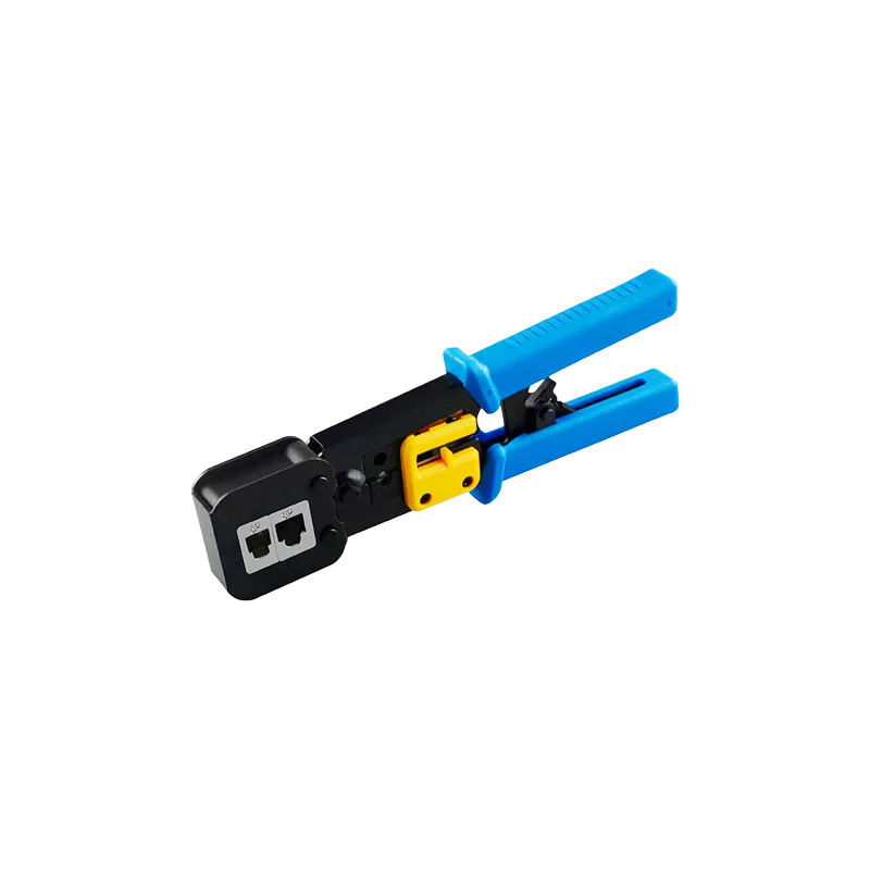RJ45 Crimping and Cutting Pliers - Through-passes RJ45 Crimping and Cutting Pliers - Through-passes