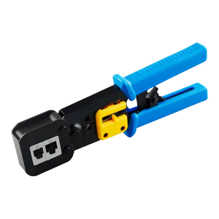 RJ45 Crimping and Cutting Pliers - Through-passes
