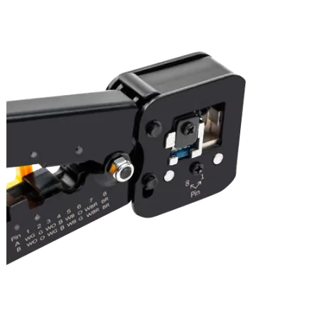 Alicate de Crimpagem e Corte RJ45 - Passantes - HT-268ER