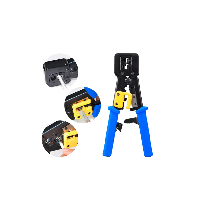 Alicate de Crimpagem e Corte RJ45 - Passantes - HT-268ER