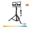 Proyector LED EDM - Con Tripé - 2x30W - 2x2370lm - 6400K Luz Fria